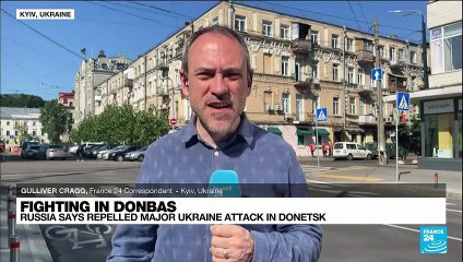 Russia claims to repel major Ukraine attack in Donetsk