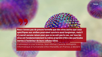 Plusieurs ‘virus zombies’ se propagent avec le changement climatique