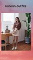 korean outfits __ Korean outfit ideas _ Korean fashion _ korea _ korean __ korean aesthetic #shorts