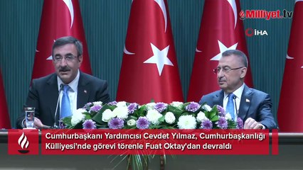 Cumhurbaşkanlığı yardımcılığında devir teslim