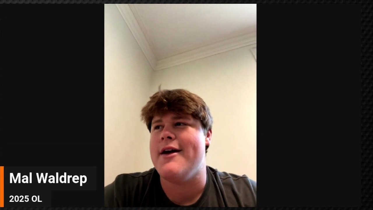 Mal Waldrep discusses Clemson offer