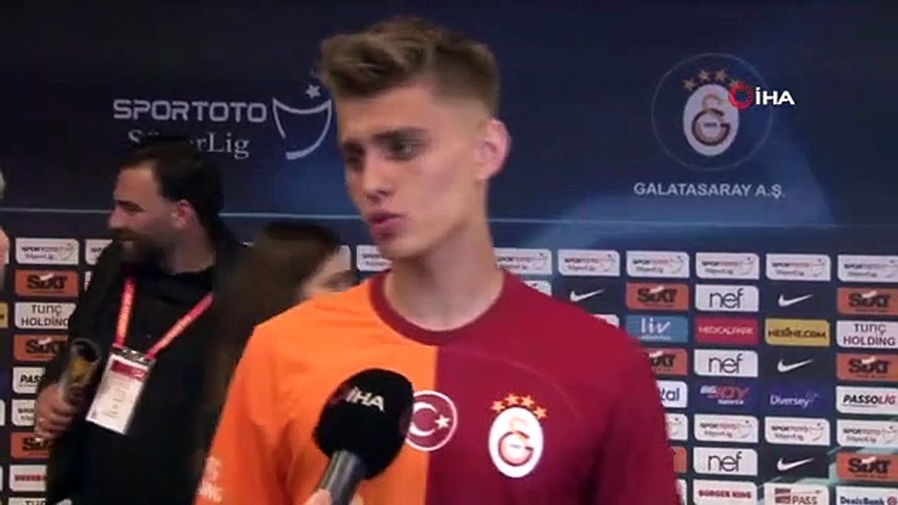 L'arrière gauche de Galatasaray, Kazımcan Karataş： "C'est incroyable d'aller sur le terrain"