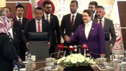 Aile ve Sosyal Hizmetler Bakanlığı'nda Devir Teslim Töreni