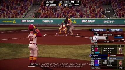 Super Mega Baseball 4 - Gameplay On and Off-Field Deep Dive   PS5 & PS4 Games