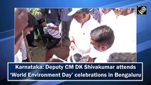 Karnataka: Deputy CM DK Shivakumar attends ‘World Environment Day’ celebrations in Bengaluru