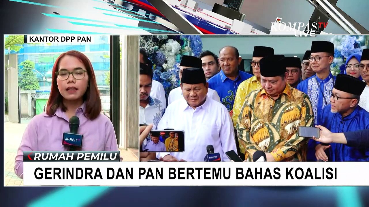 Usai Temui PDI Perjuangan, PAN Bertemu Gerindra, Jajaki Koalisi di Pilpres 2024
