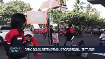 Demo Tolak Sistem Pemilu Proporsional Tertutup, Mahasiswa Gelar Teaterikal
