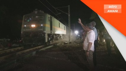 Landasan kereta api di Balashore kembali beroperasi