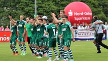 Dramatische Schlussminuten in Flensburg: VfB Lübeck macht Double perfekt