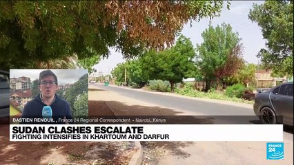 'Intense fighting in Khartoum' as Sudan ceasefire expires