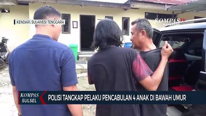Polisi Tangkap Pelaku Pencabulan 4 Anak Dibawa Umur