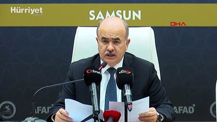 Samsun Valisi Dağlı: Akşam 21.00 itibarıyla yağışlar artacak