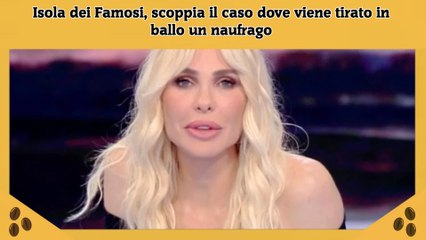 Isola dei Famosi, scoppia il caso dove viene tirato in ballo un naufrago