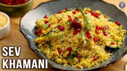 Delicious Sev Khamani | A Gujarati Street Food Classic | Perfect Tea Time Snack | Rajshri Food