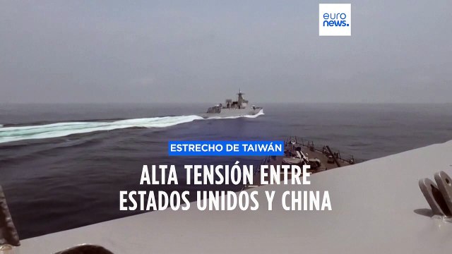 Estados Unidos y China se acusan mutuamente de un nuevo incidente en el estrecho de Taiwán