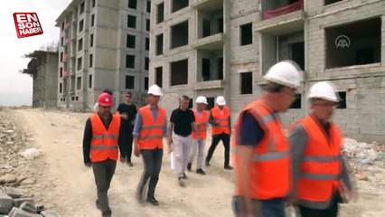 Afşin'de deprem konutları yükseliyor