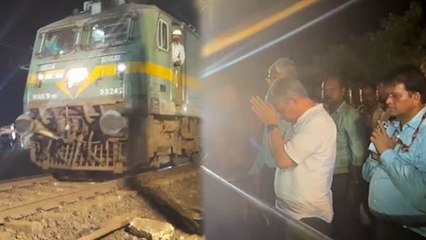 দুর্ঘটনার দুঃস্বপ্ন কাটিয়ে যাত্রা শুরু, ৫১ ঘন্টা পর বালেশ্বরের রেলপথে গড়াল ট্রেনের চাকা