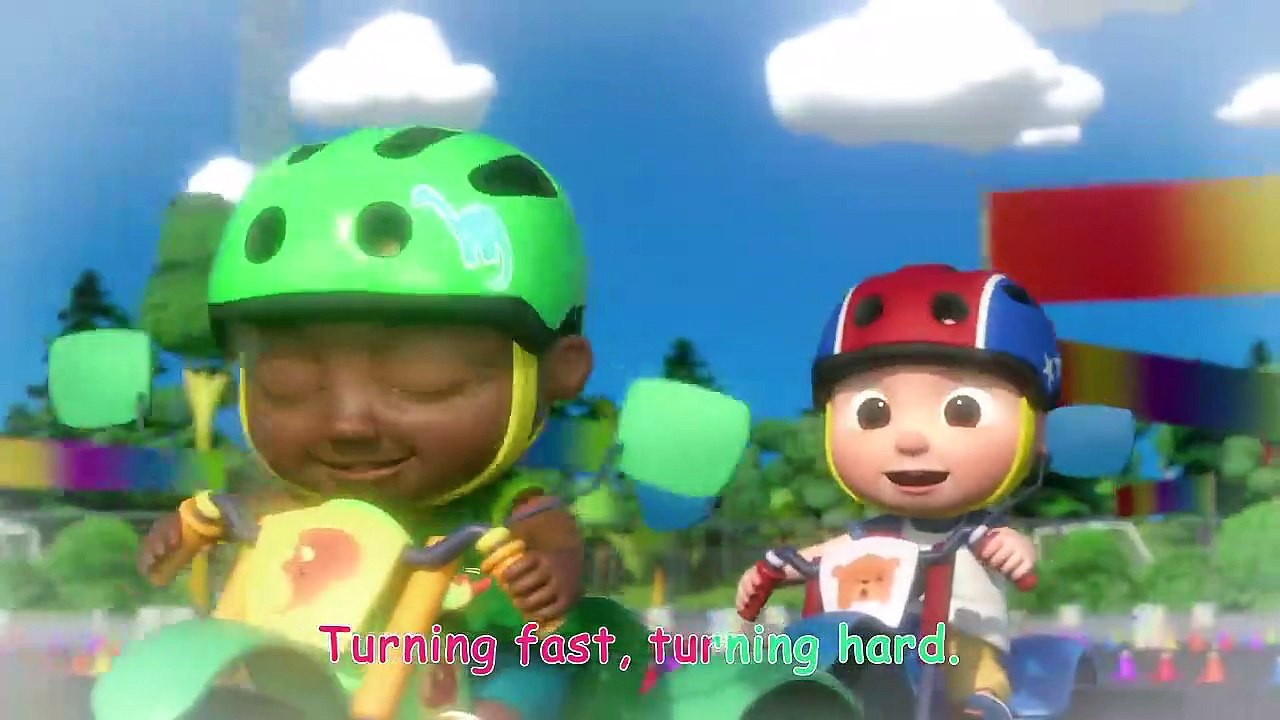 Bike Race Song - CoComelon Nursery Rhymes & Kids Songs