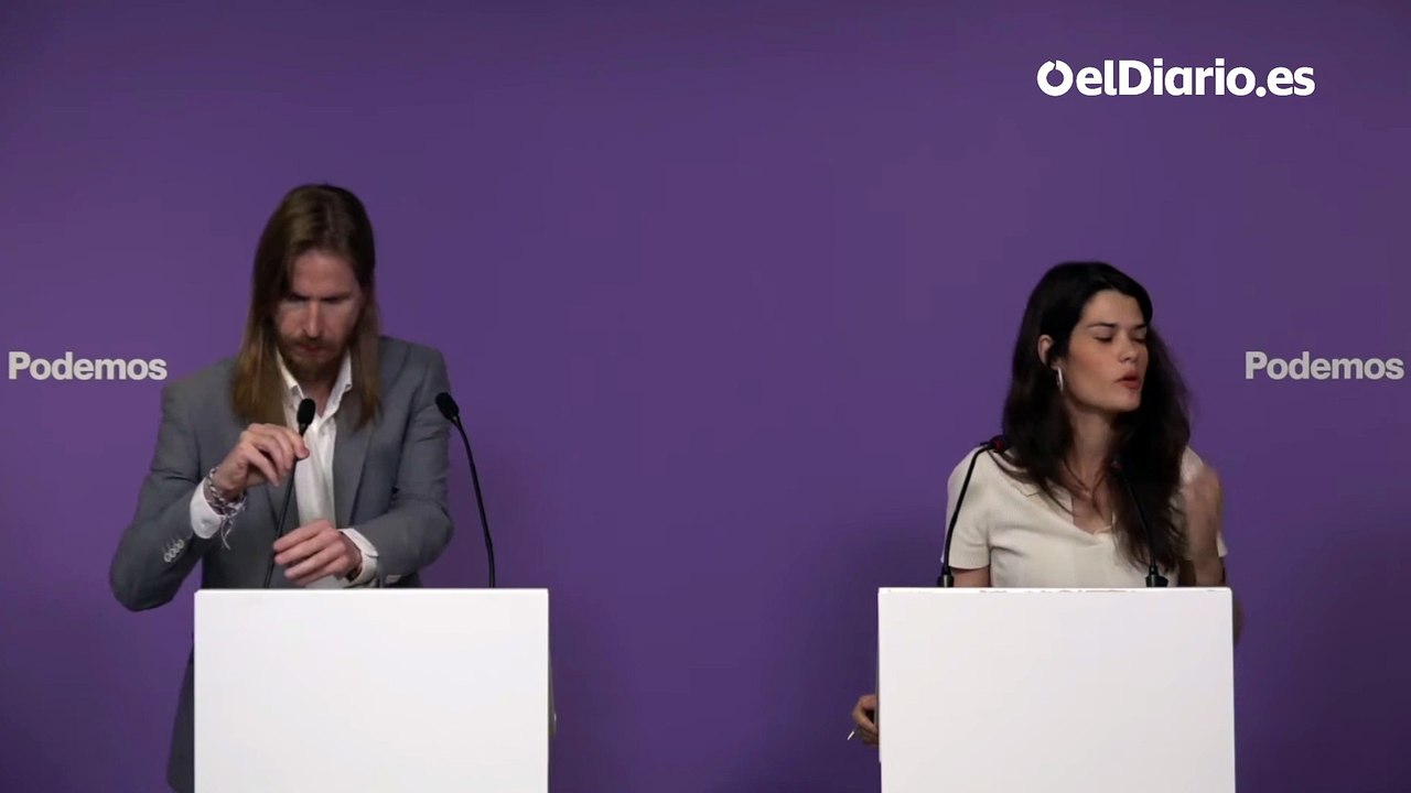 Podemos, sobre las negociaciones en Sumar: “Los vetos personales no ayudan, son intentos de torpedear la unidad”