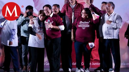 "Y la queso...": Mario Delgado tras ventaja de Delfina Gómez en elección de Edomex
