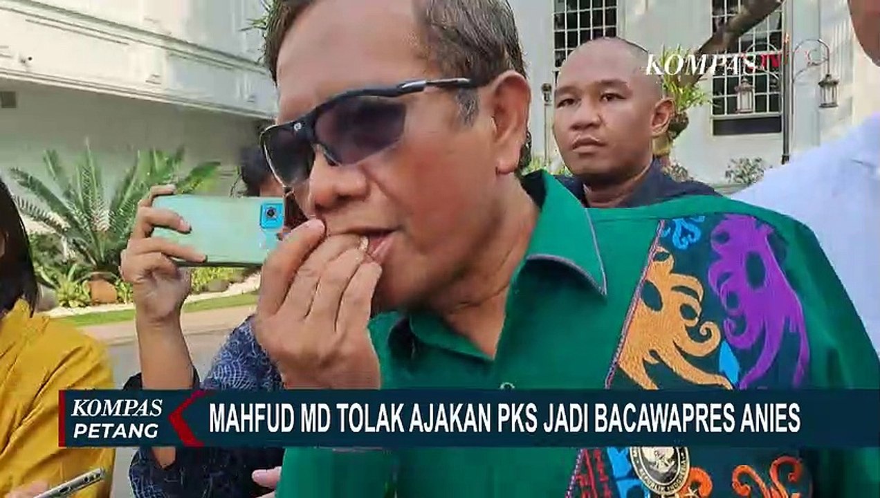 Mahfud Md Tolak Ajakan Pks Jadi Bacawapres Anies Kalo Saya Masuk Koalisi Pecah Video Dailymotion