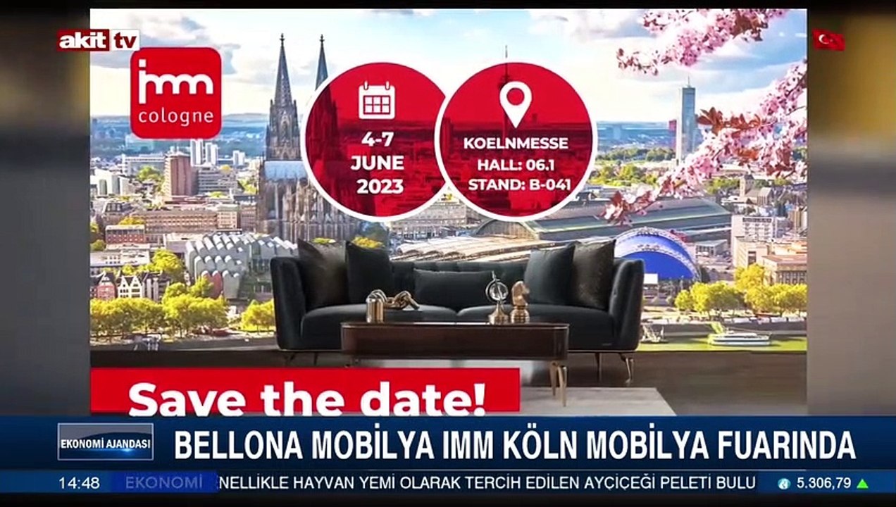 Bellona Mobilya IMM Köln Mobilya Fuarı'nda