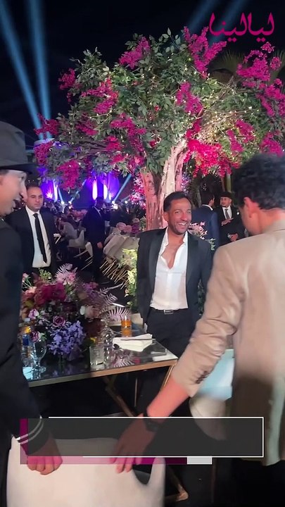 زفاف ميرنا نور الدين-المنتج أحمد السبكي وعلي رب...