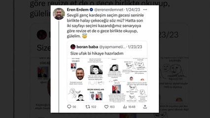 CHP'de MYK üyesi olan Eren Erdem'in aylar önce yaptığı paylaşım yeniden gündemde: Kılıçdaroğlu kazanamazsa istifa ederim