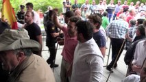 Ganaderos asaltan la Delegación de la Junta en Salamanca