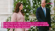 Kate Middleton éblouissante dans une robe dorée et brillante de princesse