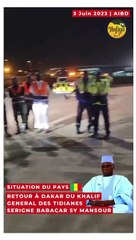 Le Khalife général des Tidianes de retour au Sénégal