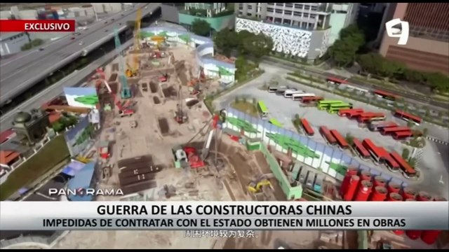 ¡Exclusivo! Guerra de constructoras chinas: impedidas de contratar con el Estado obtienen millones en obras