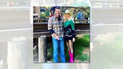 It's getting harder to keep this a secret, Blake Shelton admits Gwen Stefani is