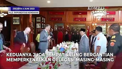 Pertemuan Hangat Prabowo dengan Wakil PM Australia, Bahas Pertahanan