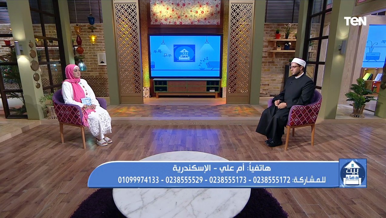 متصلة لـ عالم أزهري": جوزي أخذ نذر لواحدة عشان يذبحه راح باعه.. والشيخ يلقنه درس على الهواء