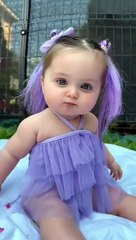 Adorable Baby Looks Lovely 😊