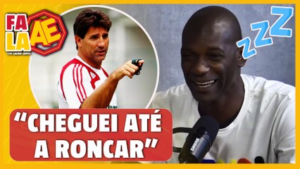 Somalia durmiu na preleção de Renato Gaúcho no Fluminense