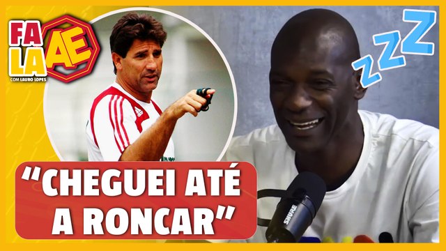 Somalia durmiu na preleção de Renato Gaúcho no Fluminense