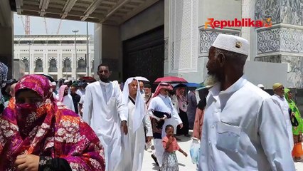 Tips Terhindar Panas Saat Ibadah di Masjidil Haram