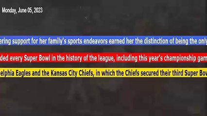 Norma Hunt, Beloved Matriarch of the Hunt Family and Passionate Sports Enthusias