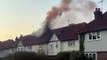 Watch smoke billowing after fire spreads across row of terraced properties in Worthing