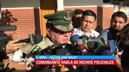 El comandante de la Policía en Santa Cruz, Erick Holguín informó sobre la investigación del hombre golpeado en un local nocturno