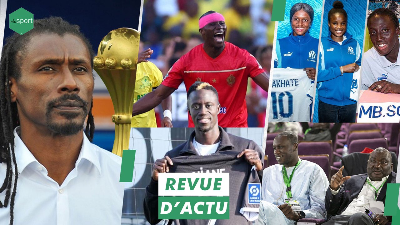 REVUE DU 05 JUIN : CAN 2023 : Aliou Cissé à la reconquête du titre , OM Féminines ,Gorgui Sy Dieng …