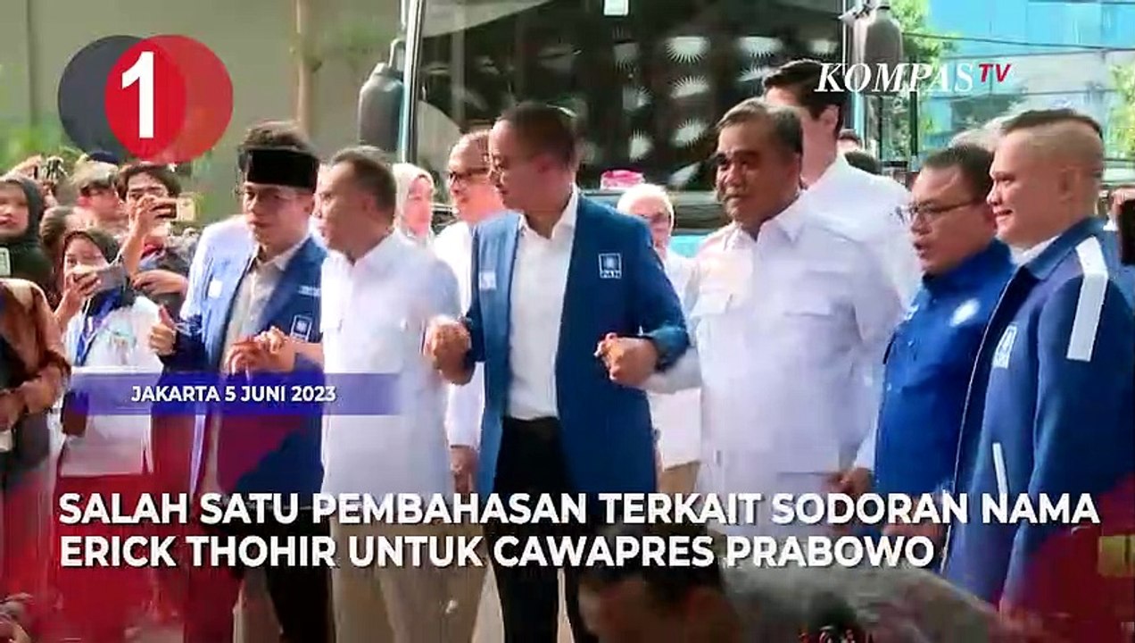 [TOP 3 NEWS] PAN Ketemu Gerindra, Presiden Kucurkan Bonus Atlet, Isu Keretakan Megawati dan Jokowi