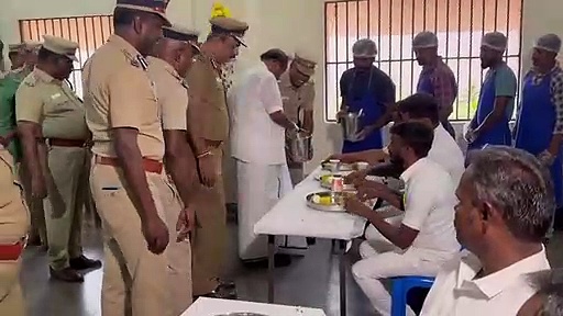 தமிழ்நாட்டில் சிறைவாசிகளுக்கான புதிய உணவு முறை திட்டம்.. அமைச்சர் ரகுபதி அறிமுகம்
