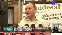 Gilberto Teodoro Jr, itinalagang Defense Secretary; Dr. Teodoro Herbosa, itinalagang Health Secretary | SONA