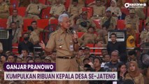 Ganjar Pranowo Kumpulkan Ribuan Kepala Desa Se-Jateng di GOR Jatidiri Semarang