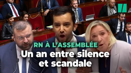 Entre silence et scandale, les un an du groupe RN à l'Assemblée nationale