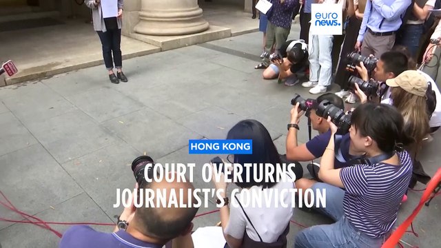 Hong Kong journalist acquitted of criminal charges in rare victory for media freedom