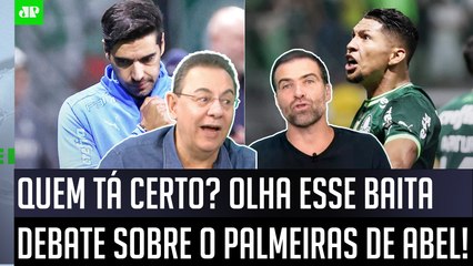 "NÃO ME VENHA COM ESSA PALHAÇADA! Velho, o Palmeiras é..." OLHA esse DEBATE AO VIVO!